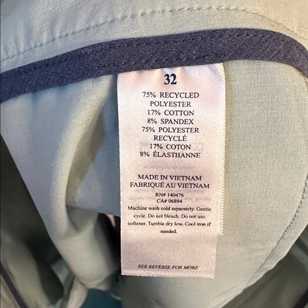 Faherty‎ All Day Shorts Light Blue Size 32 9